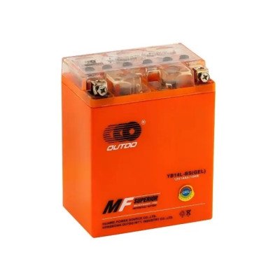 Акумулятор GEL 12V 14A 132-88-164mm YB14L-BS OUTDO