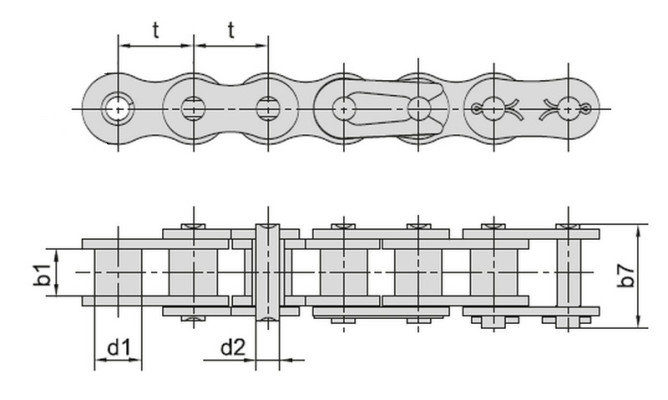 Ланцюг редуктора – 156F