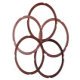 Прокладка головки блоку ТАТА на дизельний двигун 178F, метал, к-т: 5 шт.